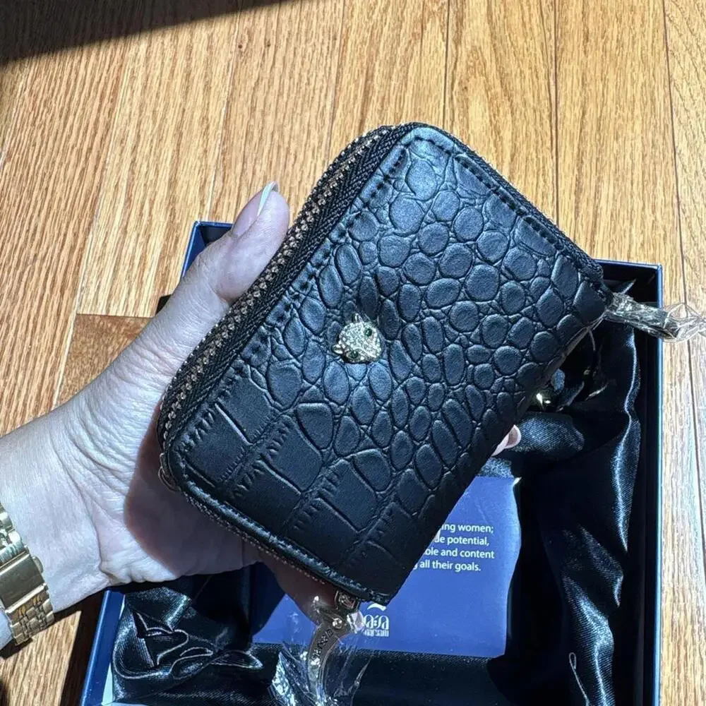Women's black brown Wallets and cardholders